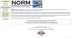 Desktop Screenshot of norm-socal.org